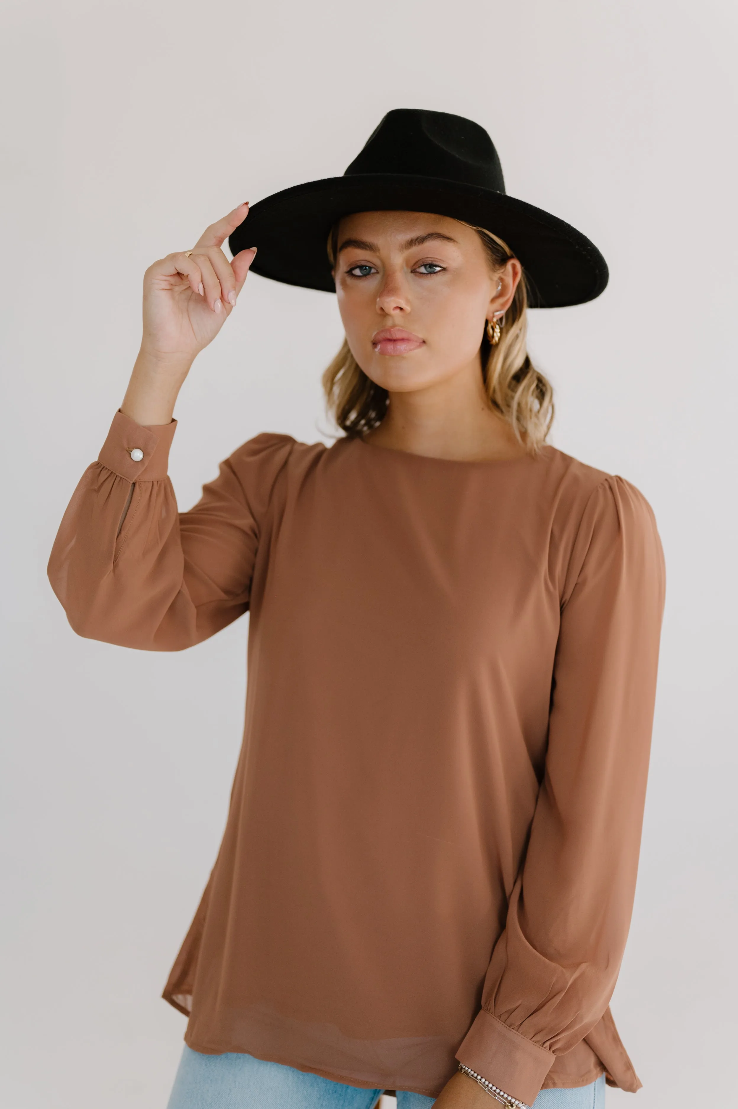 Adalyn Chiffon Blouse