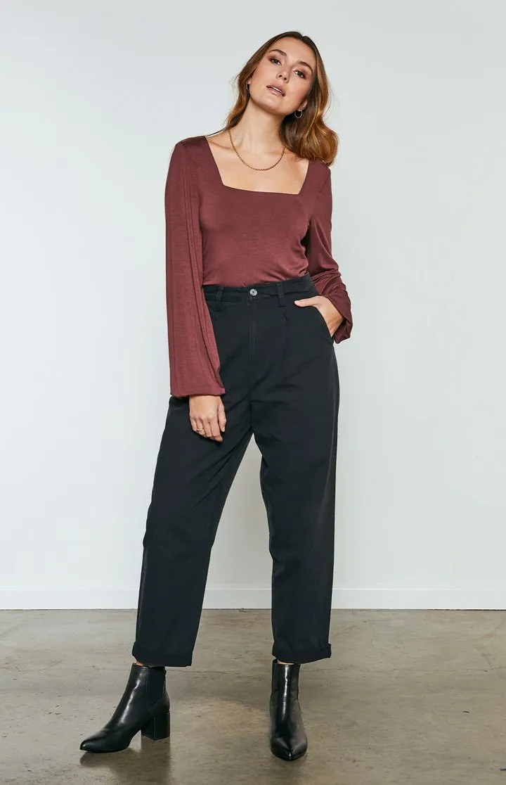 Amaretto Square Neck Evie Top