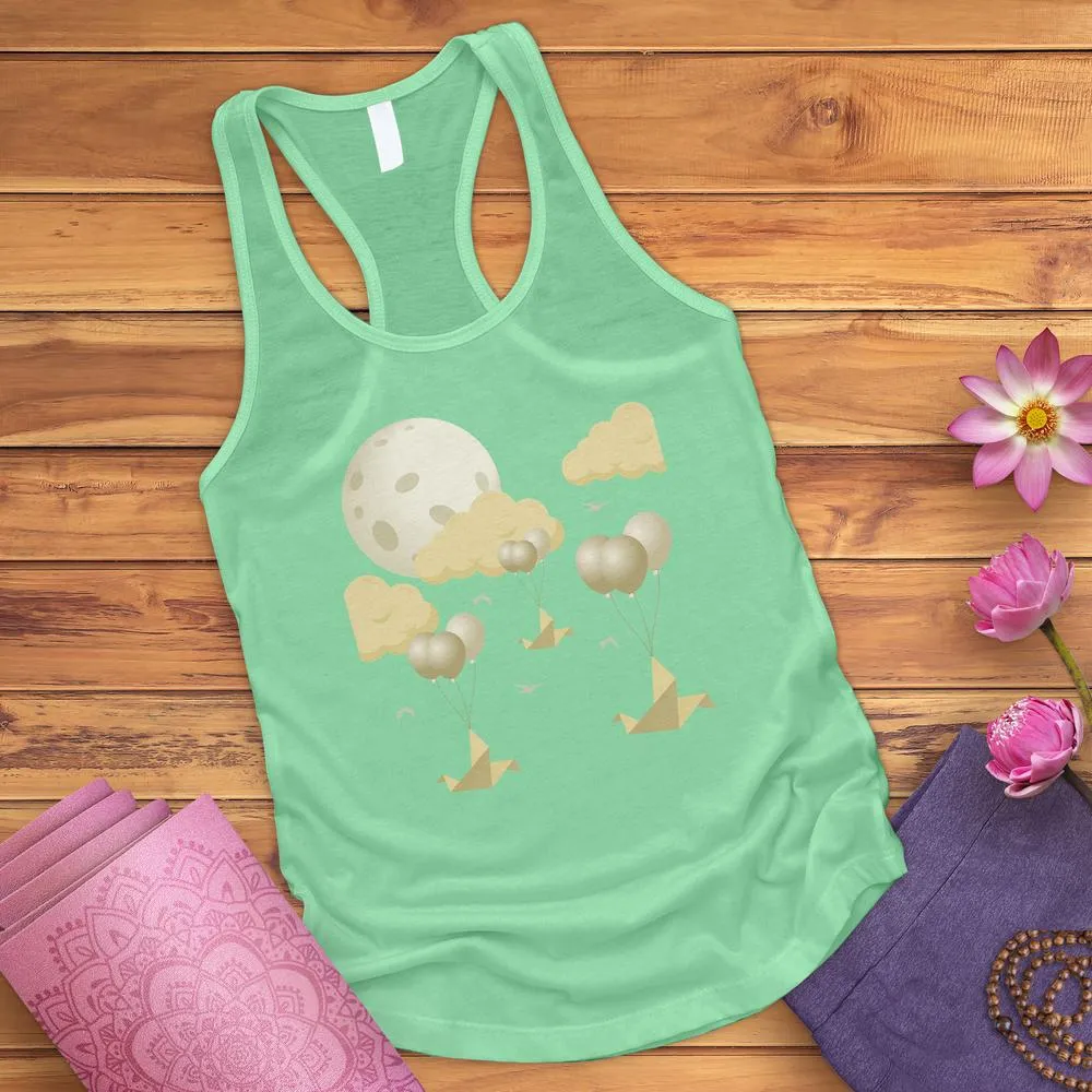 Ballon Birds Tank Top