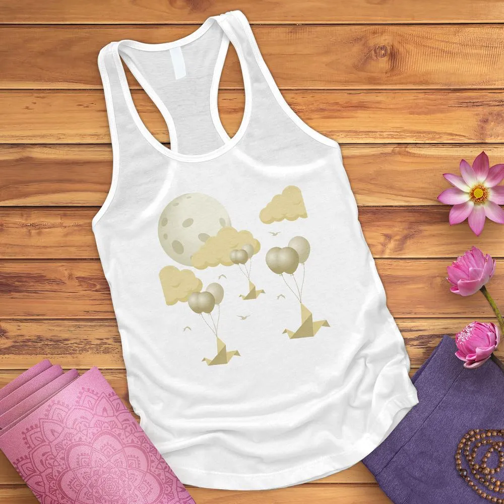 Ballon Birds Tank Top