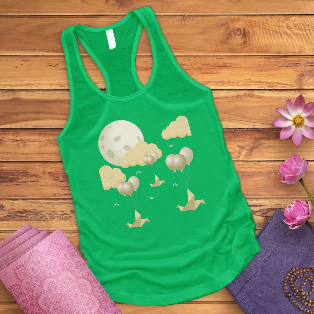 Ballon Birds Tank Top