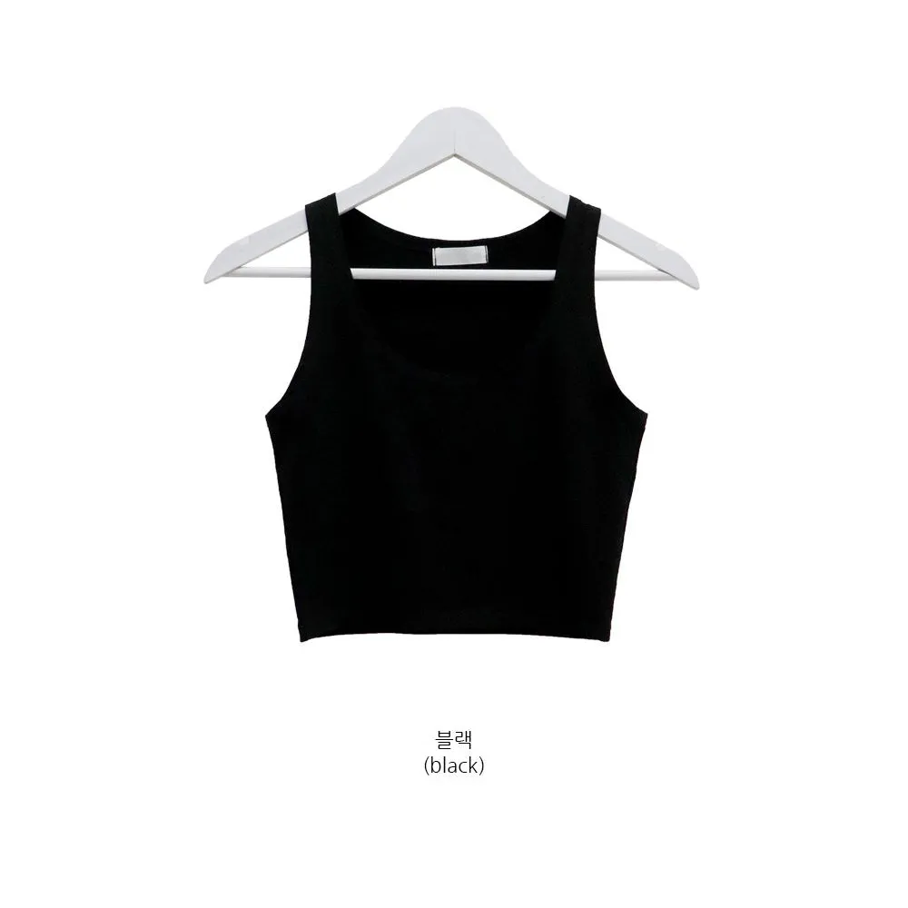 Basic Cropped Tank Top CA28