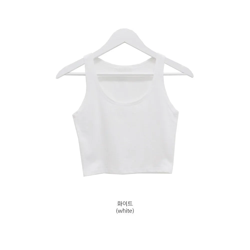 Basic Cropped Tank Top CA28