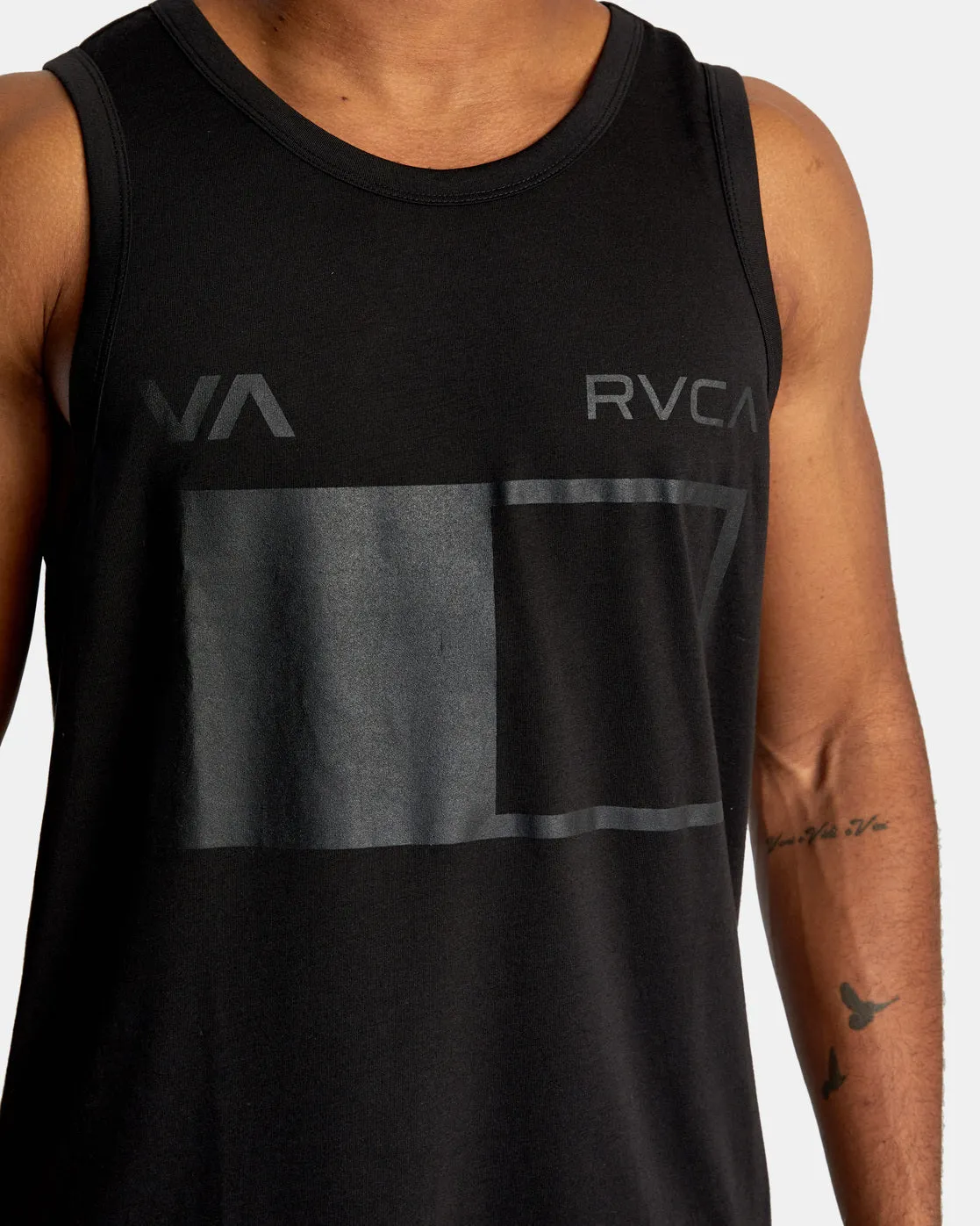 Big Balance Tank Top - Black