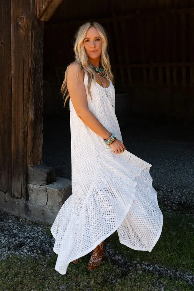 Breezy Days Maxi Dress - Off White