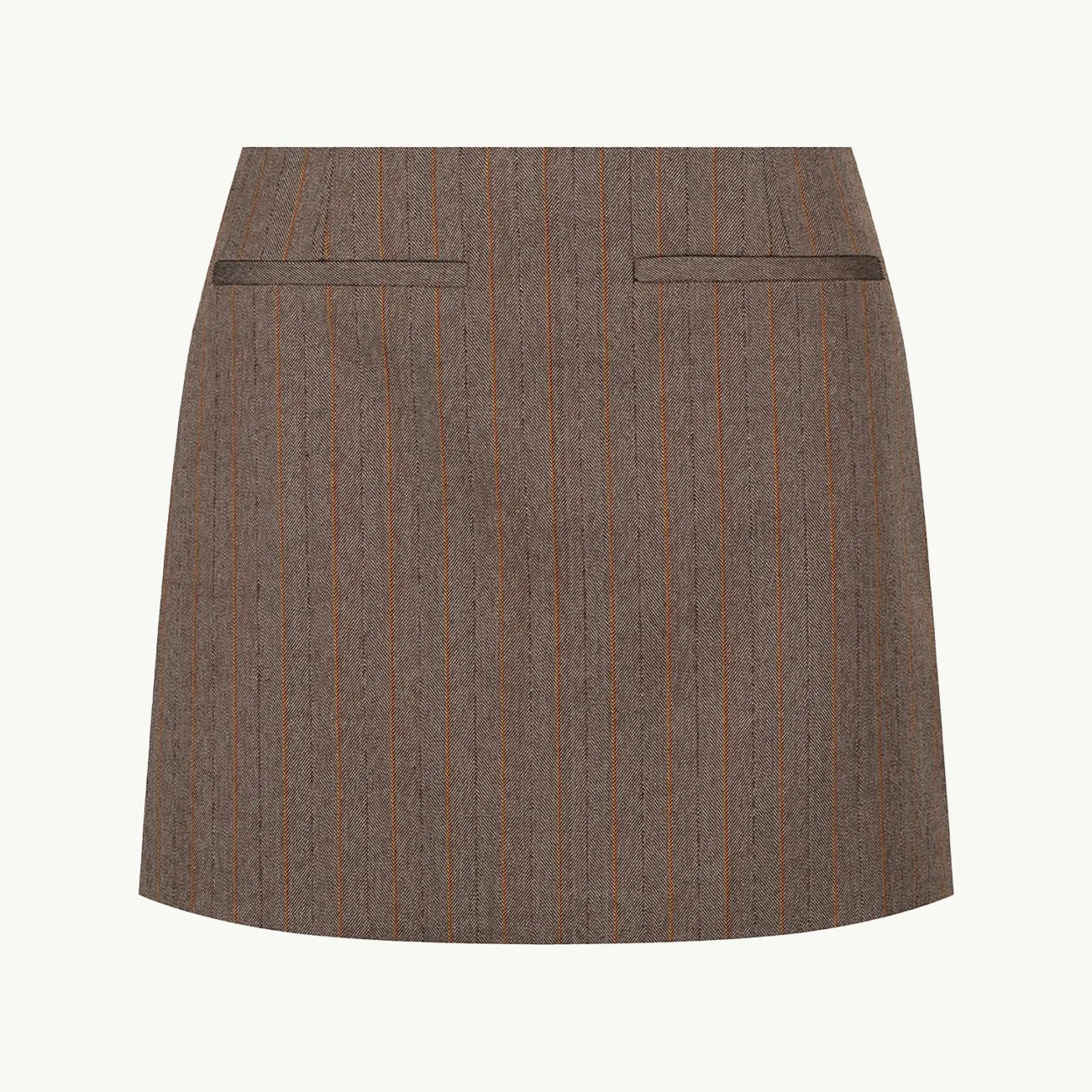 Bridget Micro Mini Skirt - Pinstripe