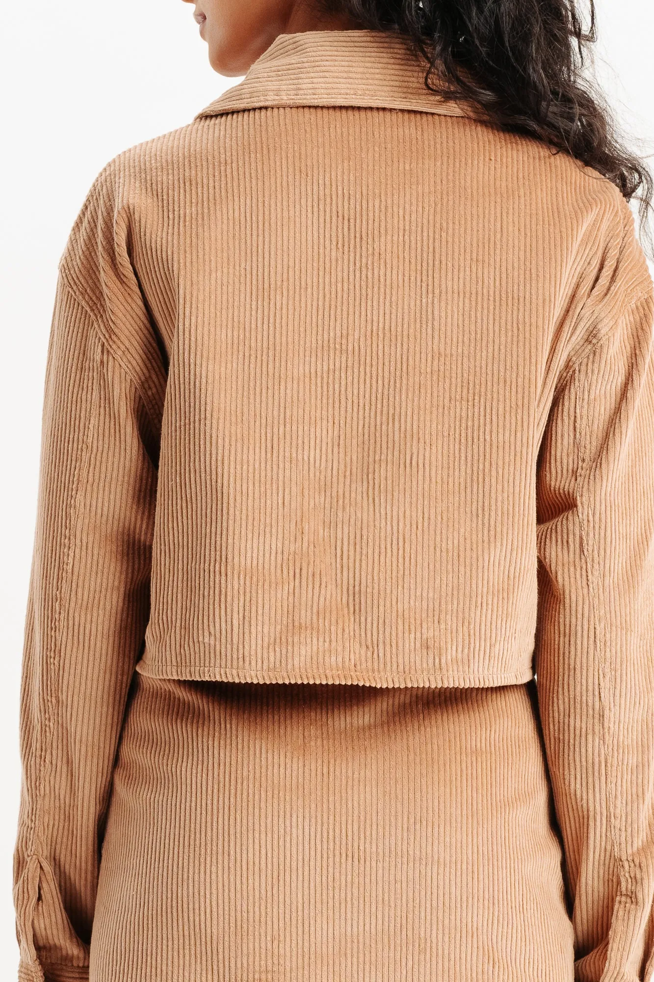 Brown Corduroy Skirt