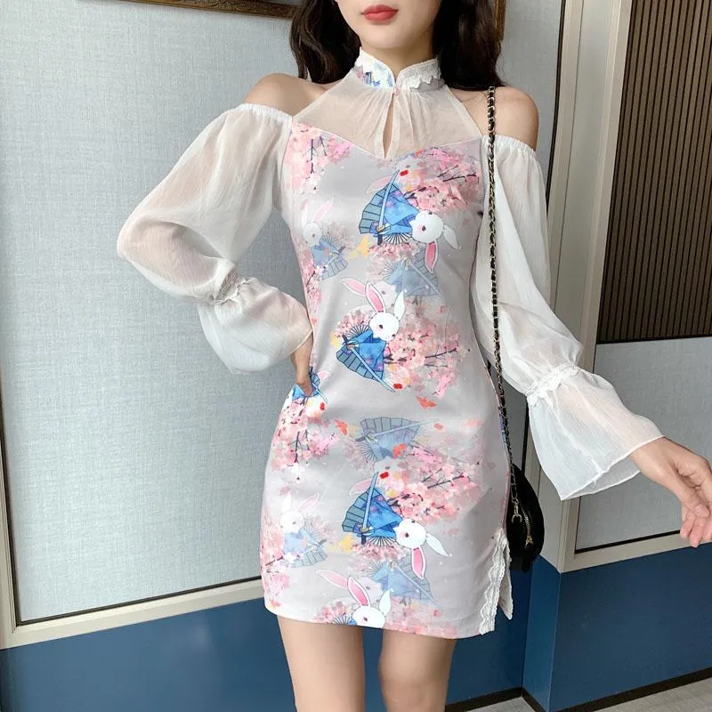 Bunny Night Cheongsam Dress SD01560