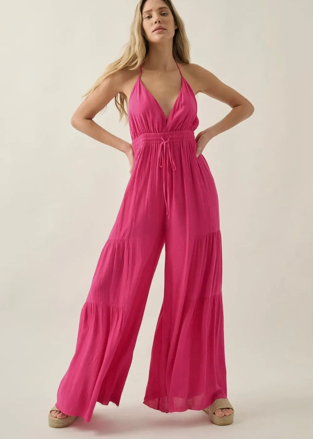 Callie Crepe Jumpsuit