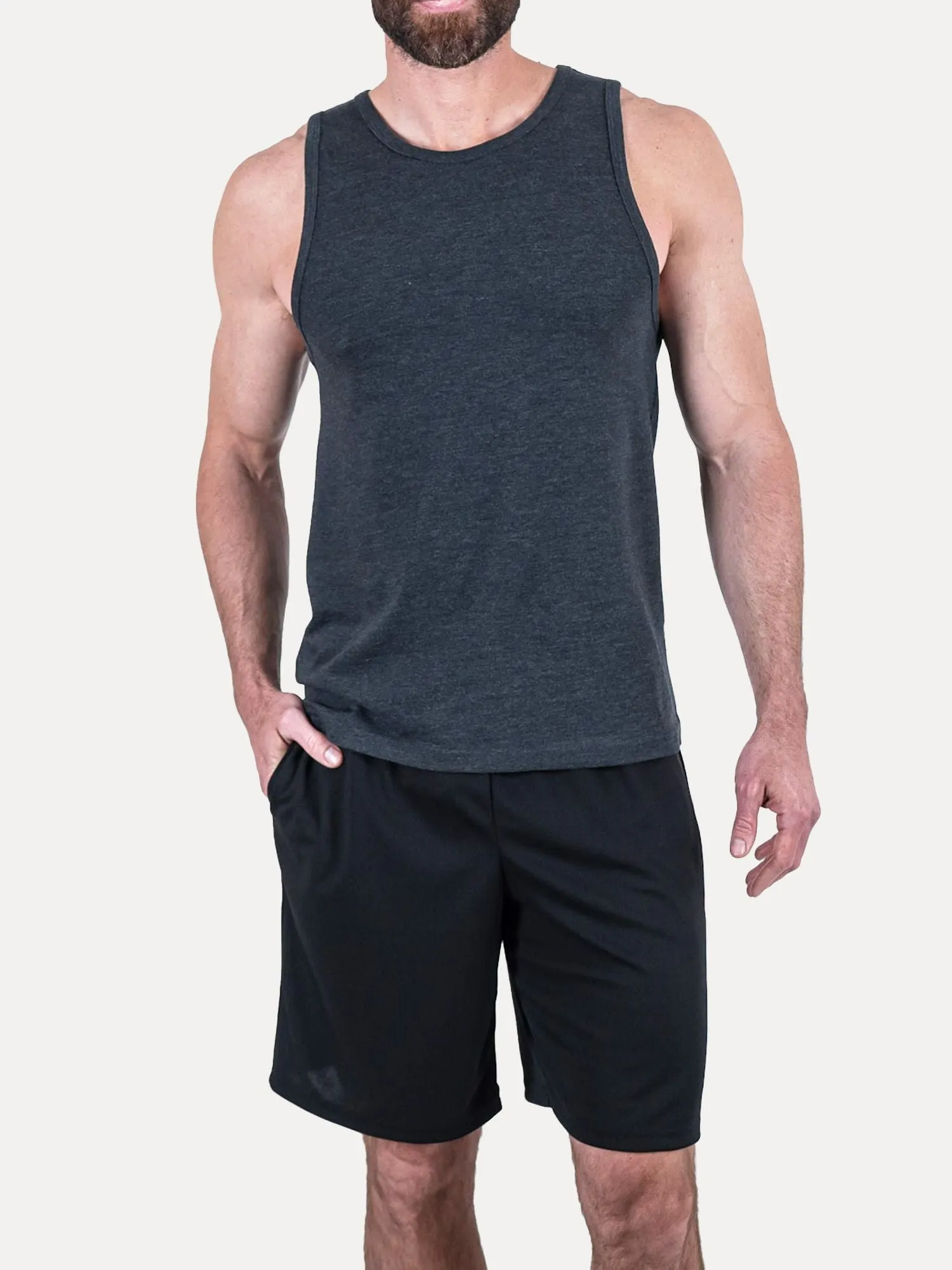 Charcoal Pacific Beach Tank Top