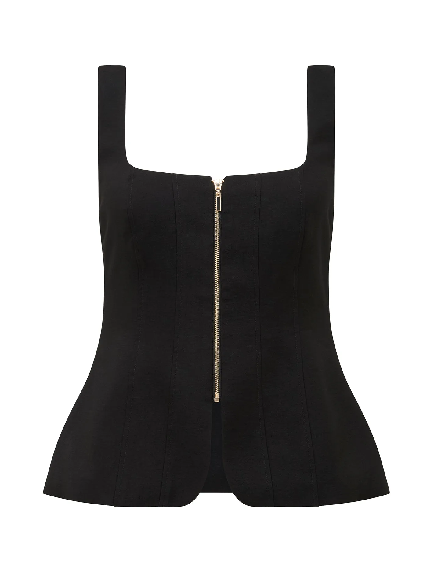 Collins Zip Through Tank Top