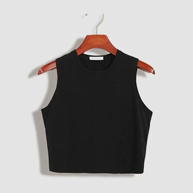 Crop Tank Top T-Shirt