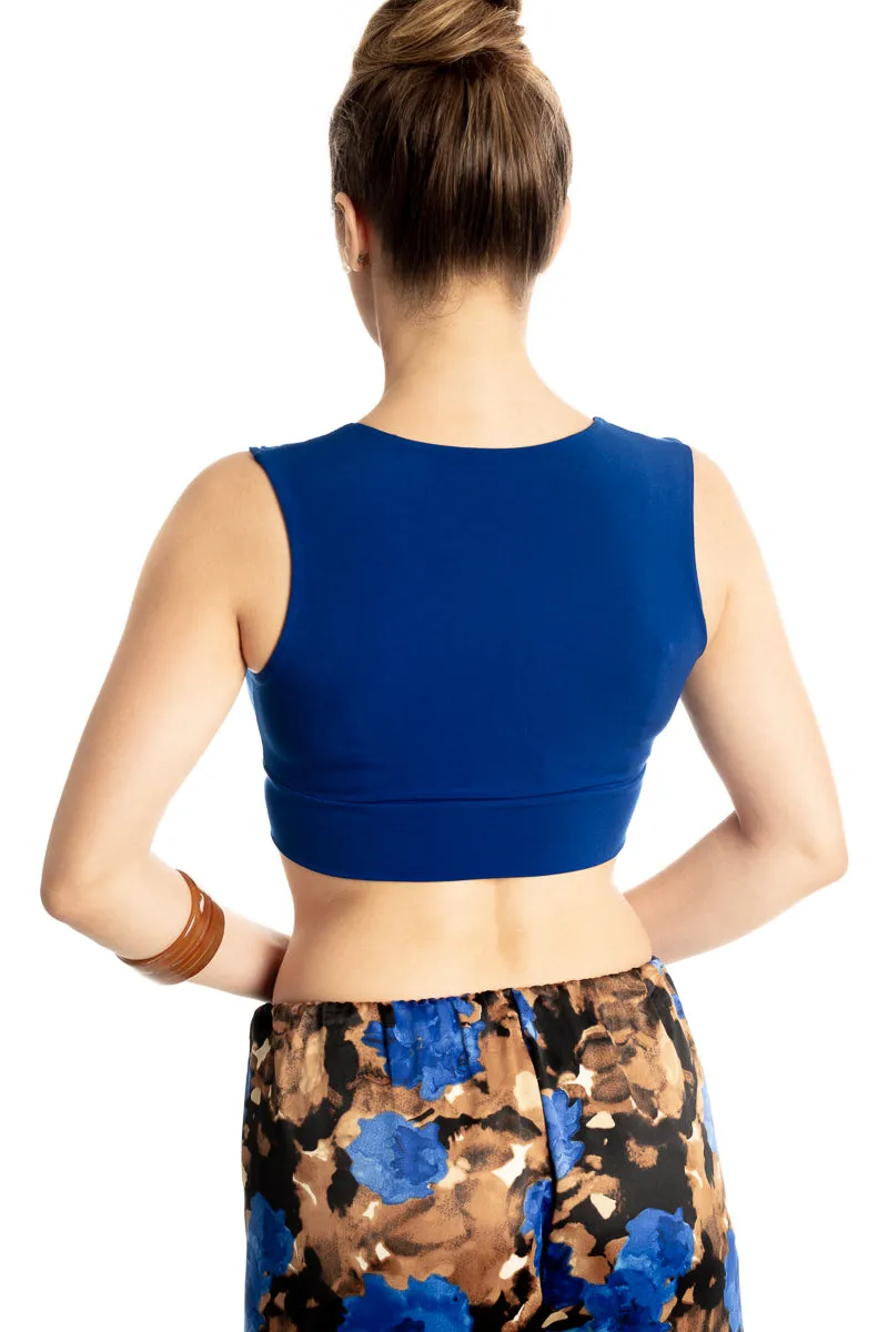 Crop Top with Ruched Details