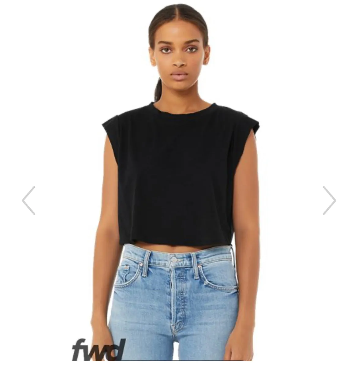 Customized Bella canvas festival crop top