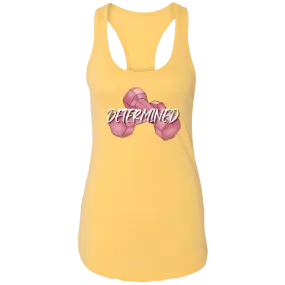 Determined Racerback Women's Tank Top