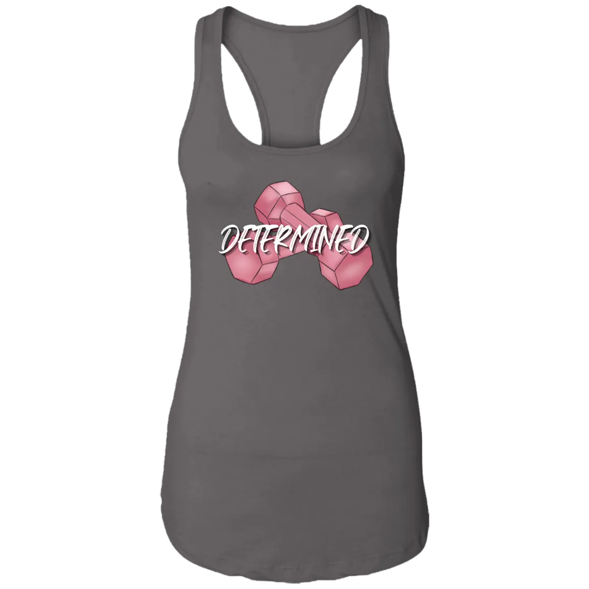 Determined Racerback Women's Tank Top