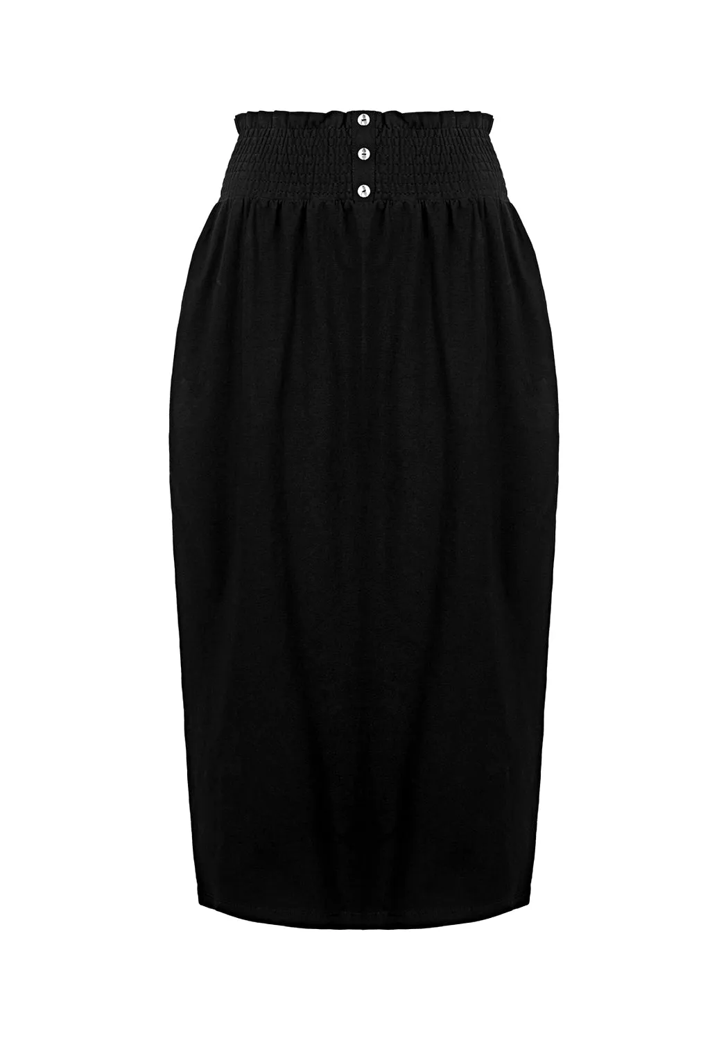 DOLLSOME JERSEY MIDI SKIRT