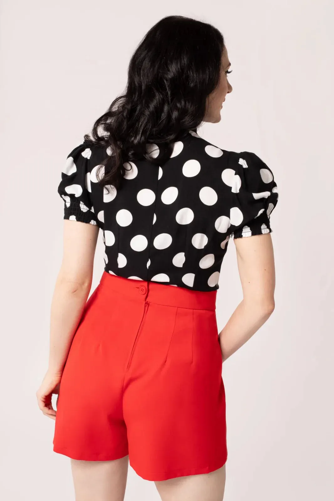 Dolores Polka Blouse