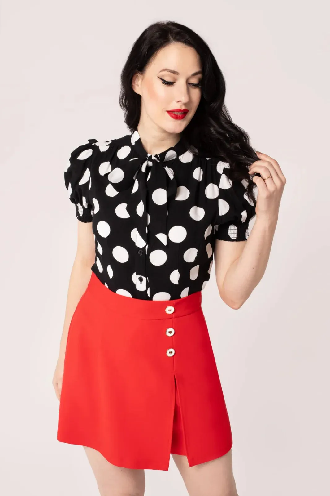 Dolores Polka Blouse