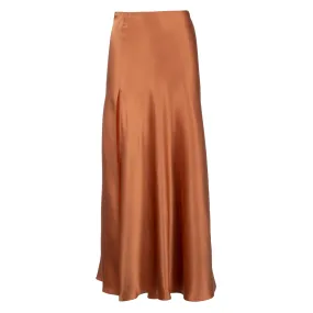 Earth Midi Skirt with High Slit