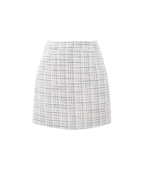 Effie Boucle Mini Skirt - Classic Cream-Blacko