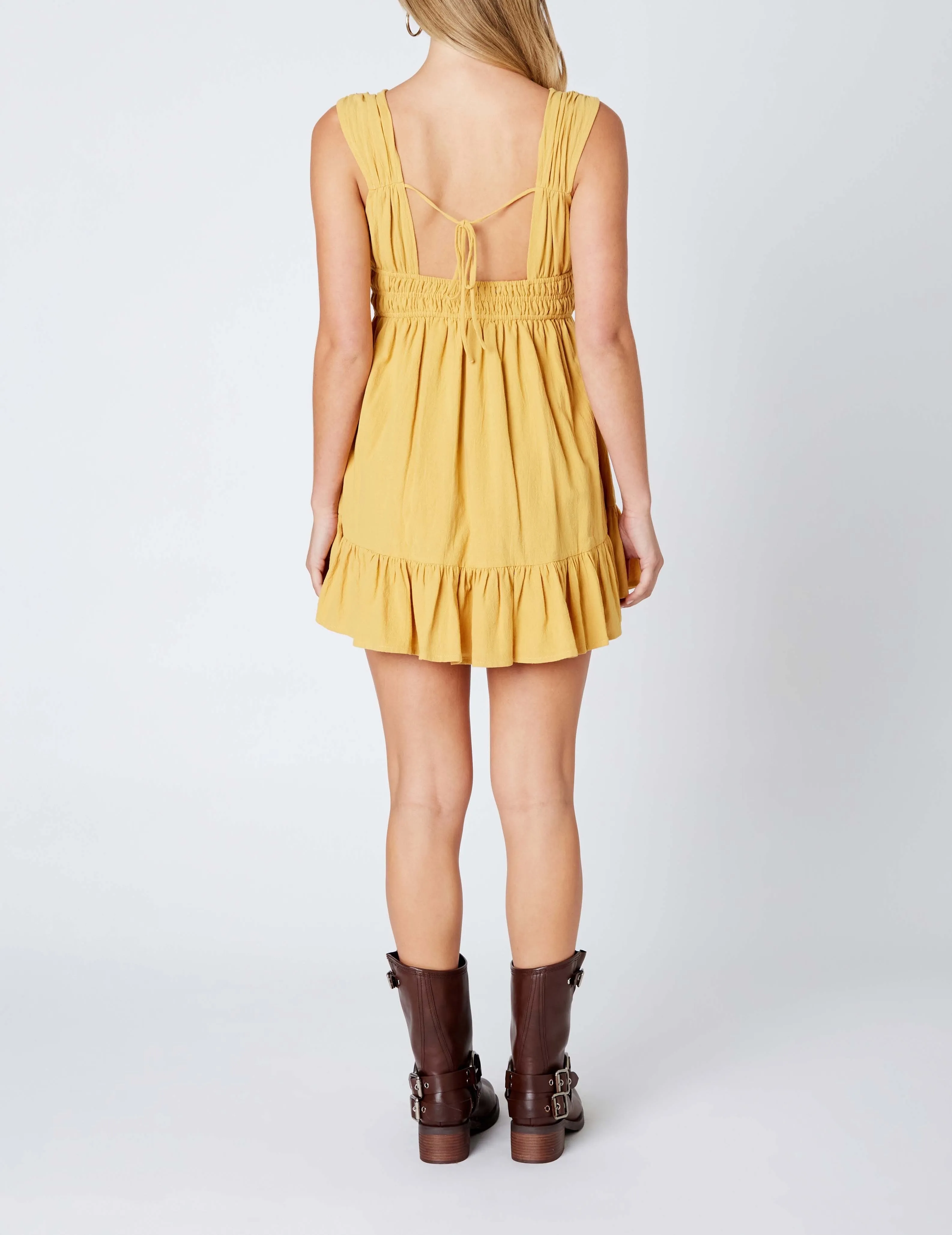 Emily Ruched Bust Mini Dress