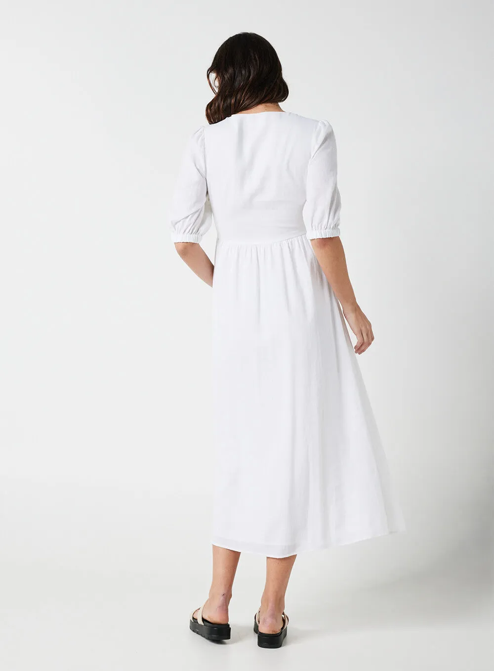 Esme Dress-White