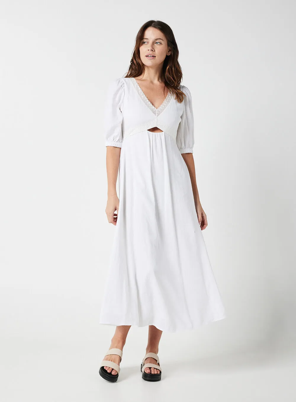 Esme Dress-White