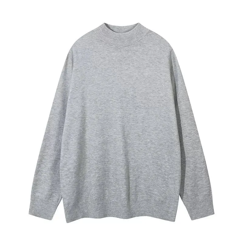 Essential Mock Neck Thin Sweater