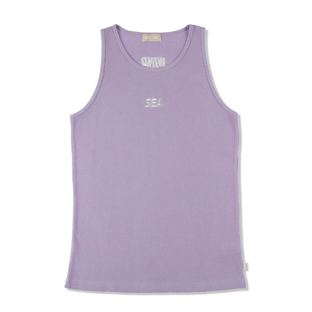 ES_WAFFLE TANK TOP / LILAC