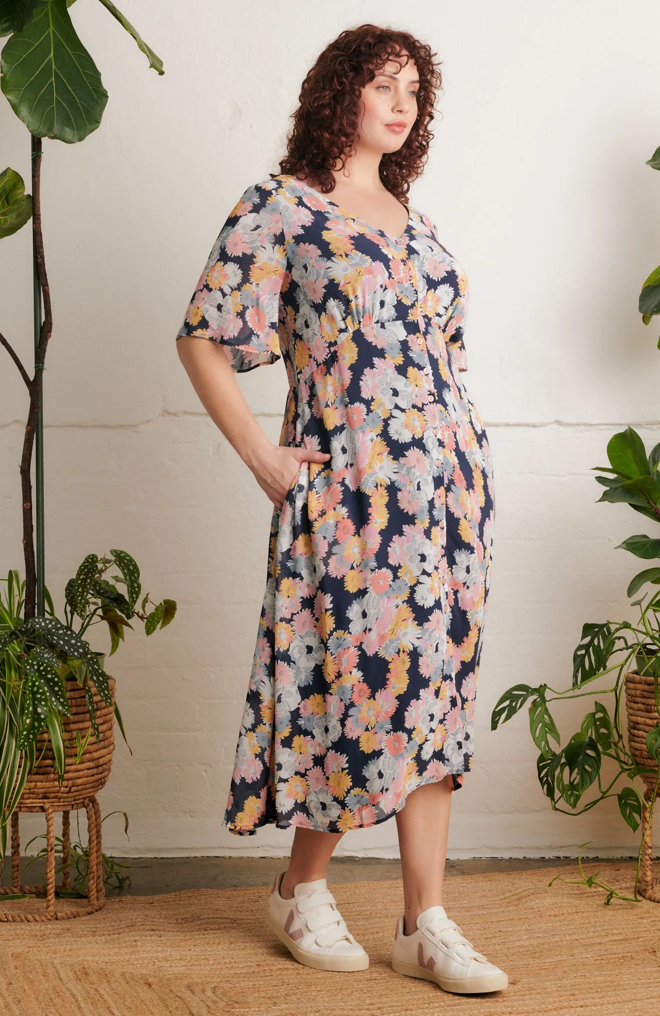 Fleur Summer Marigolds Dress