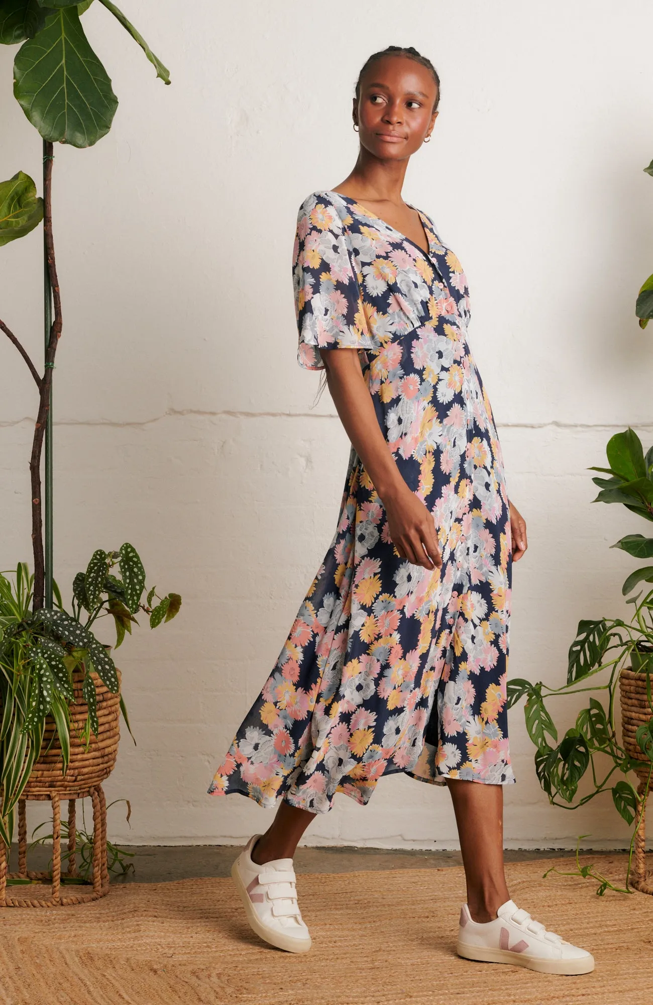 Fleur Summer Marigolds Dress