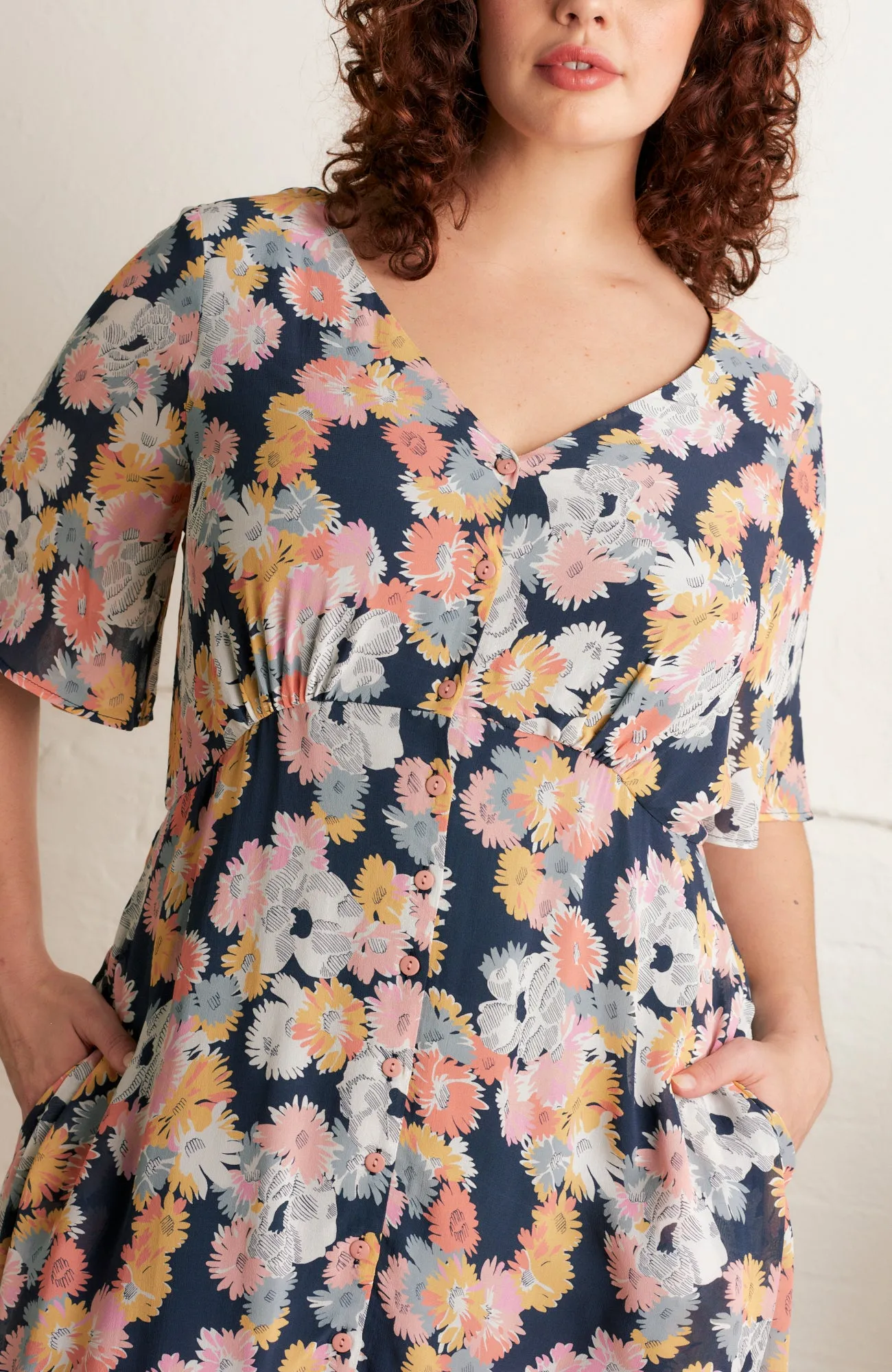 Fleur Summer Marigolds Dress