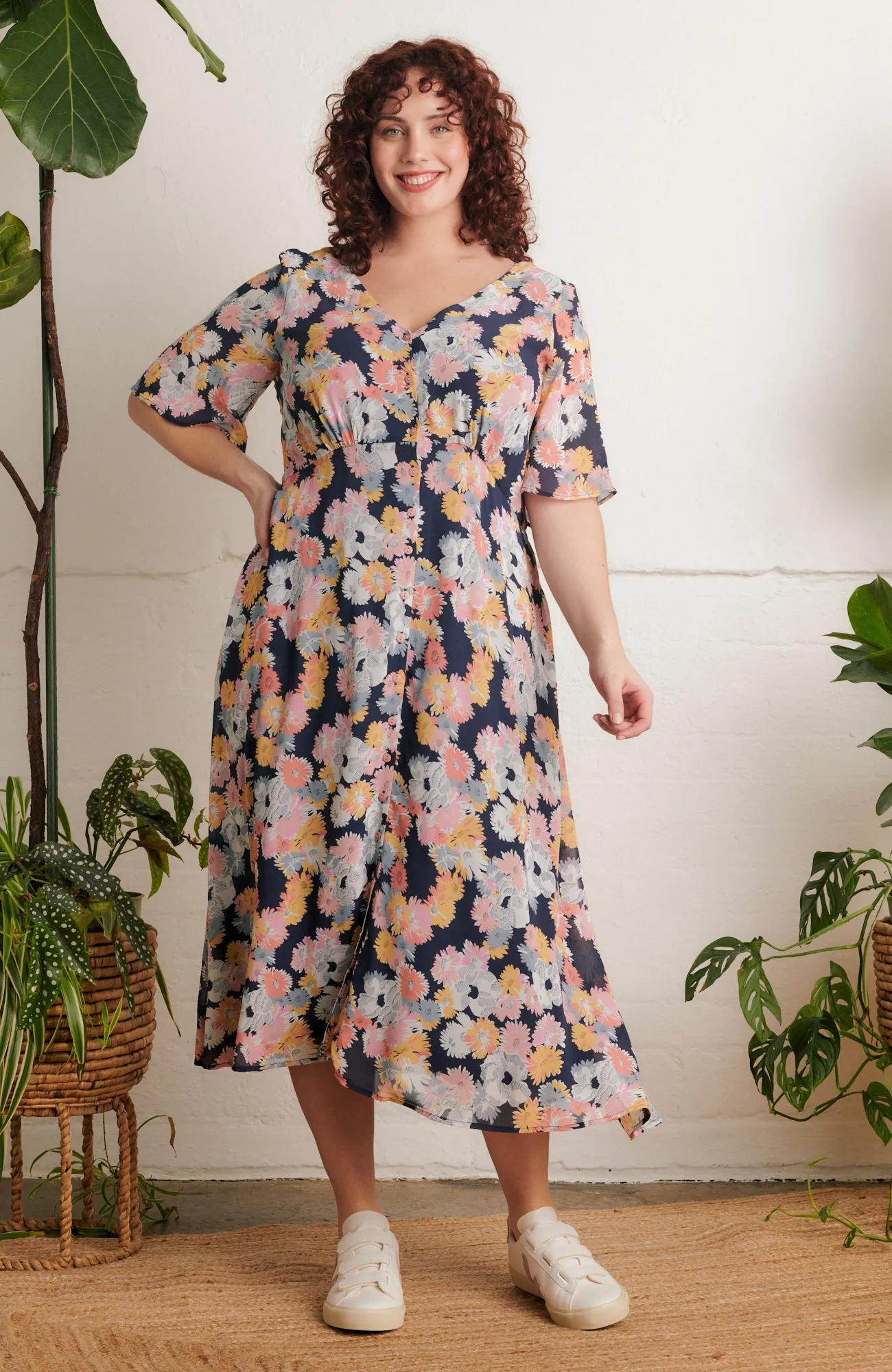 Fleur Summer Marigolds Dress