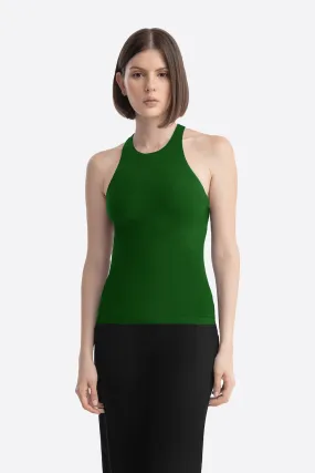 FONDA TANK TOP LONG GREEN