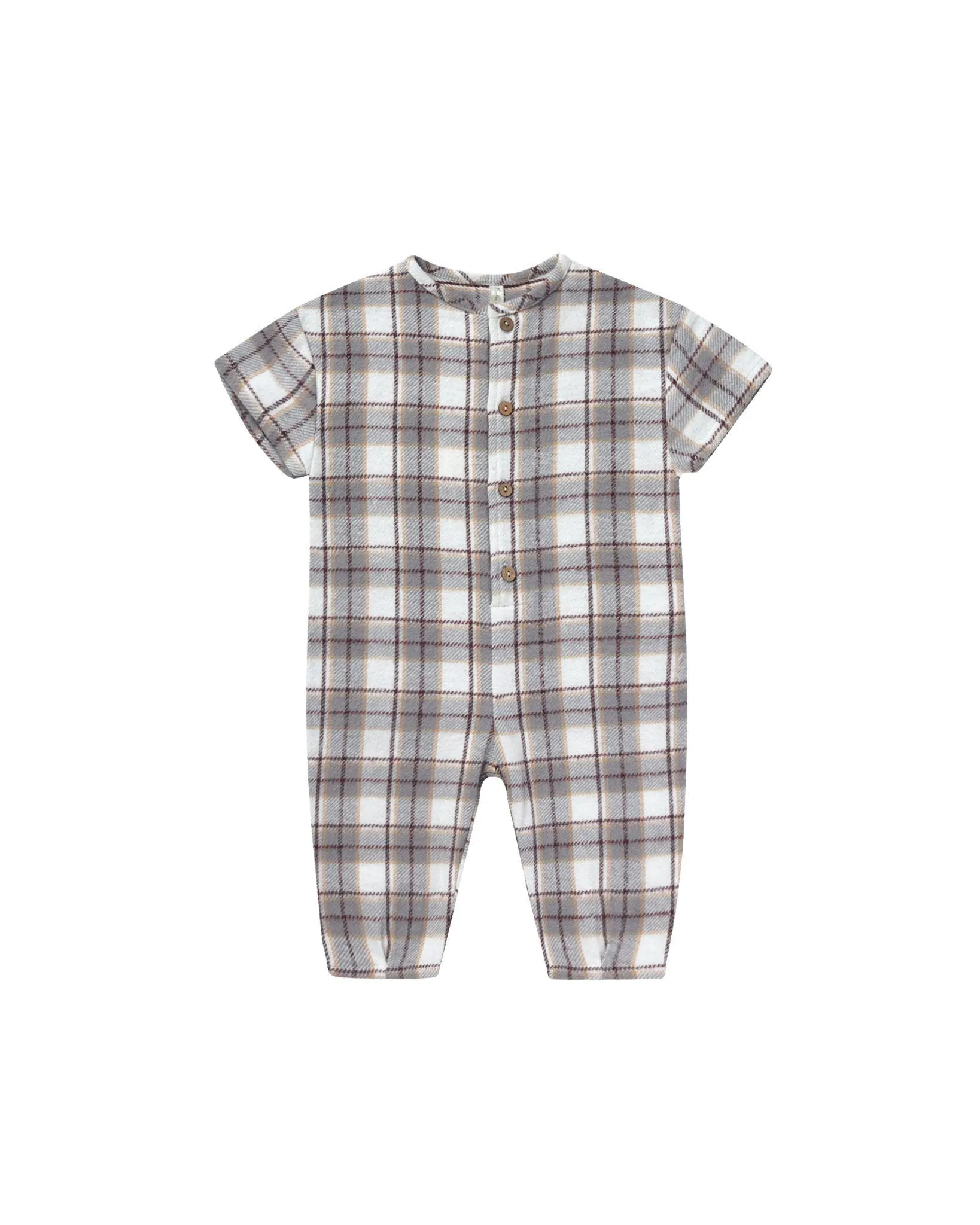 Hayes Jumpsuit | Blue Flannel