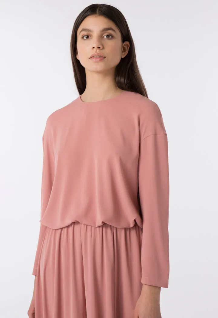 High Low Hem Blouse