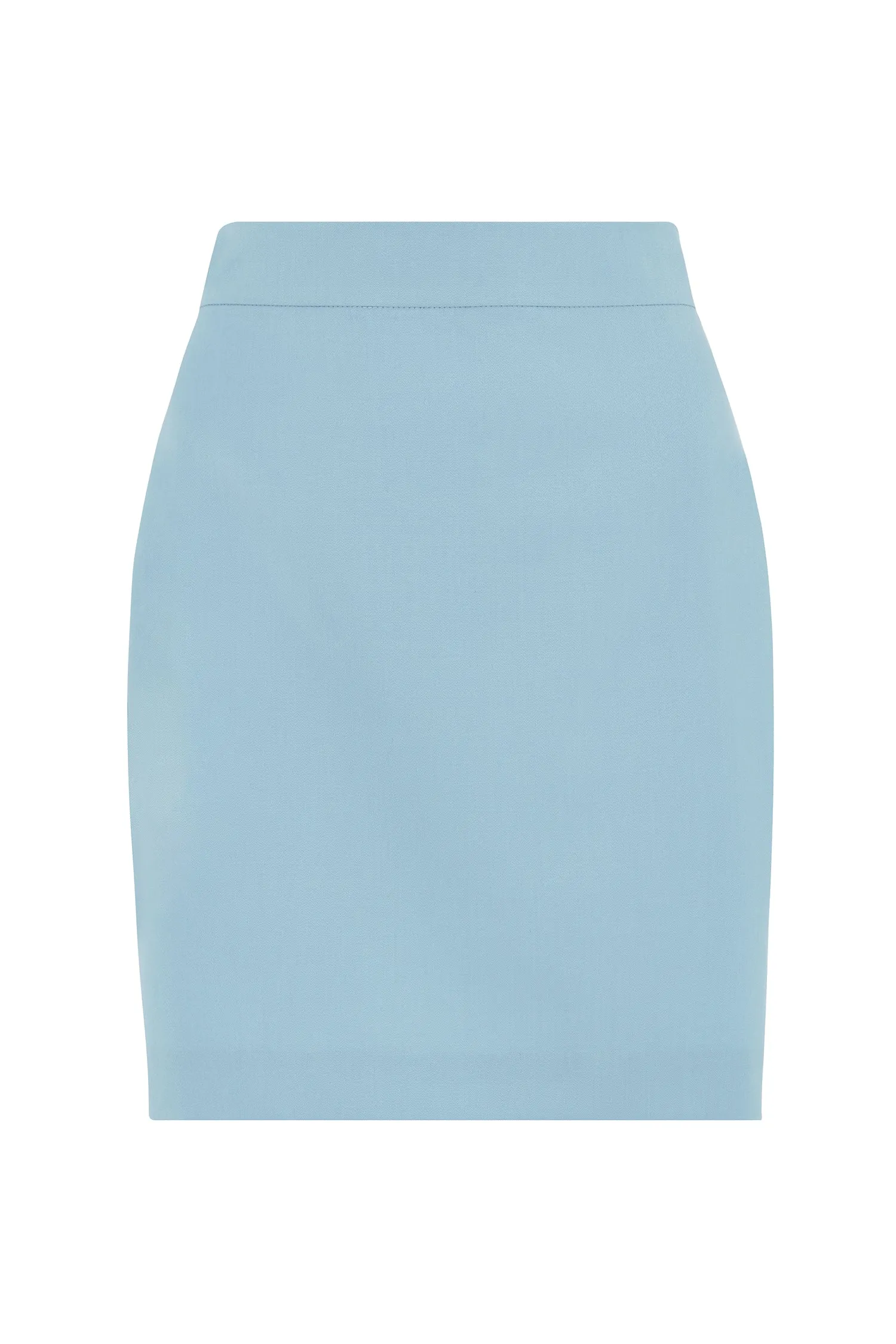 House of Holland Blue Suit Mini Skirt