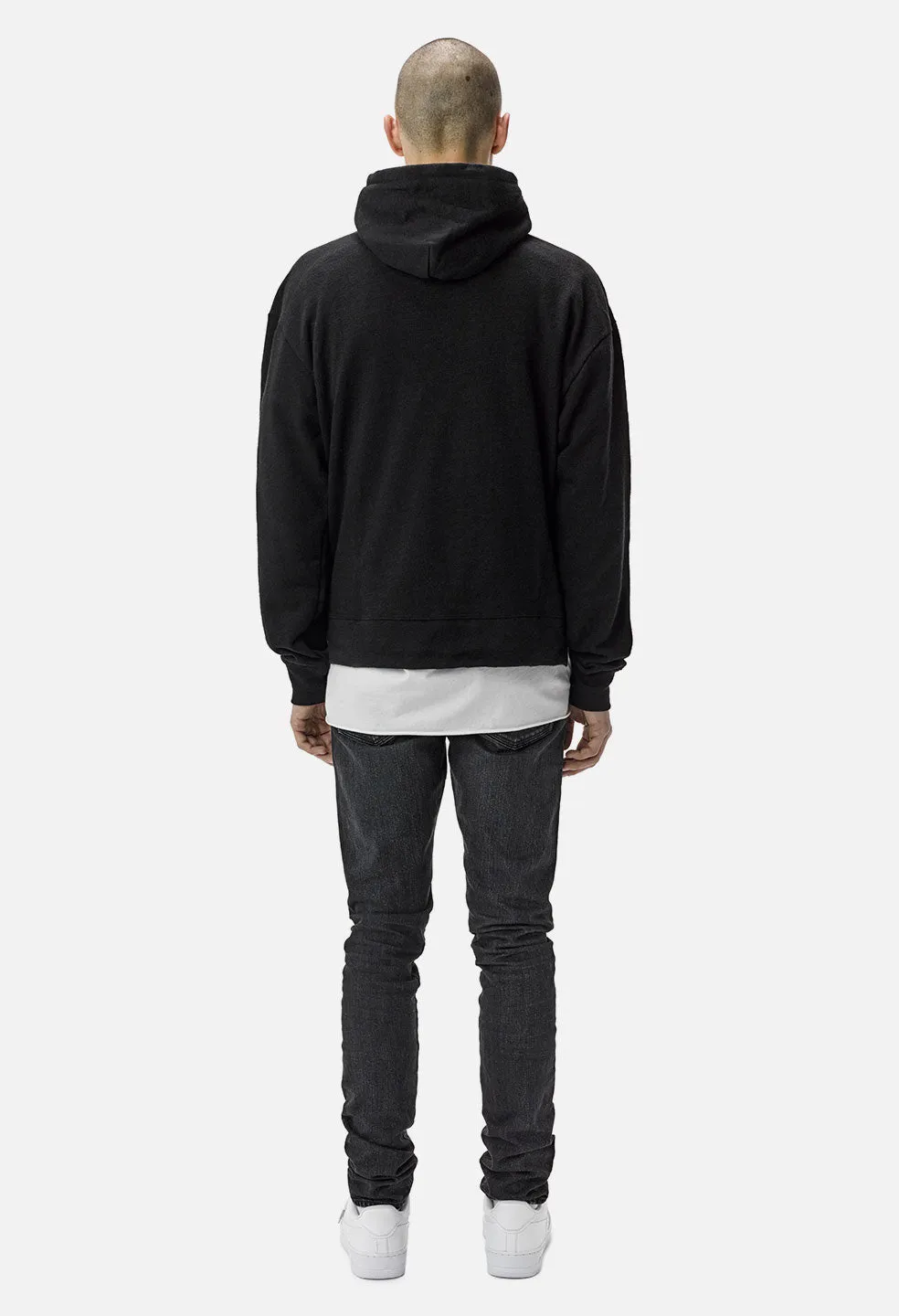 Kake Mock Pullover / Co-Mix Black