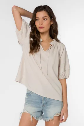 Kenna Wheat Blouse