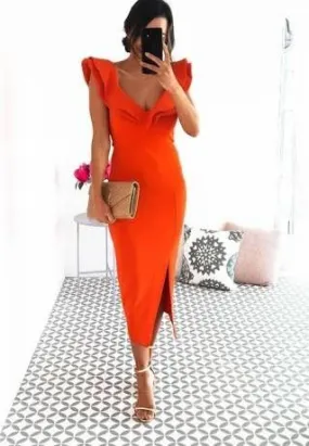 knee length prom dresses elegant evening dress SH490