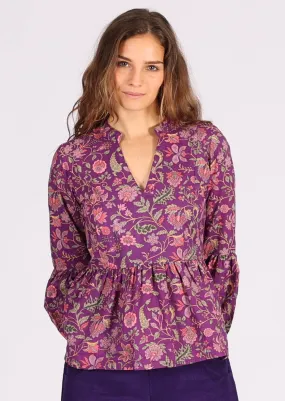 Kyra Blouse Amethyst