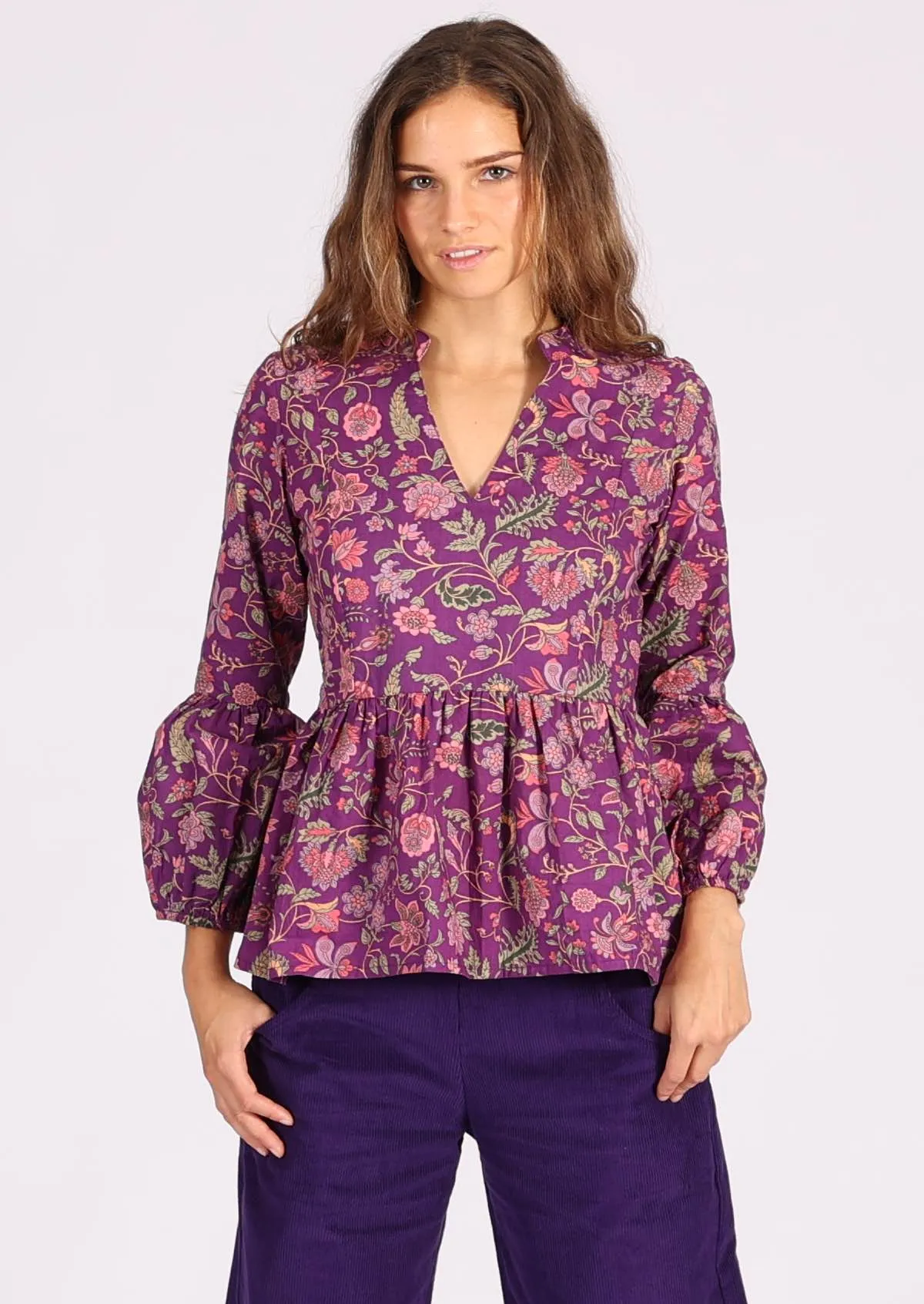 Kyra Blouse Amethyst