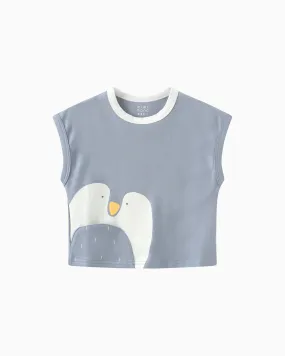 Lala the Penguin Tank Top