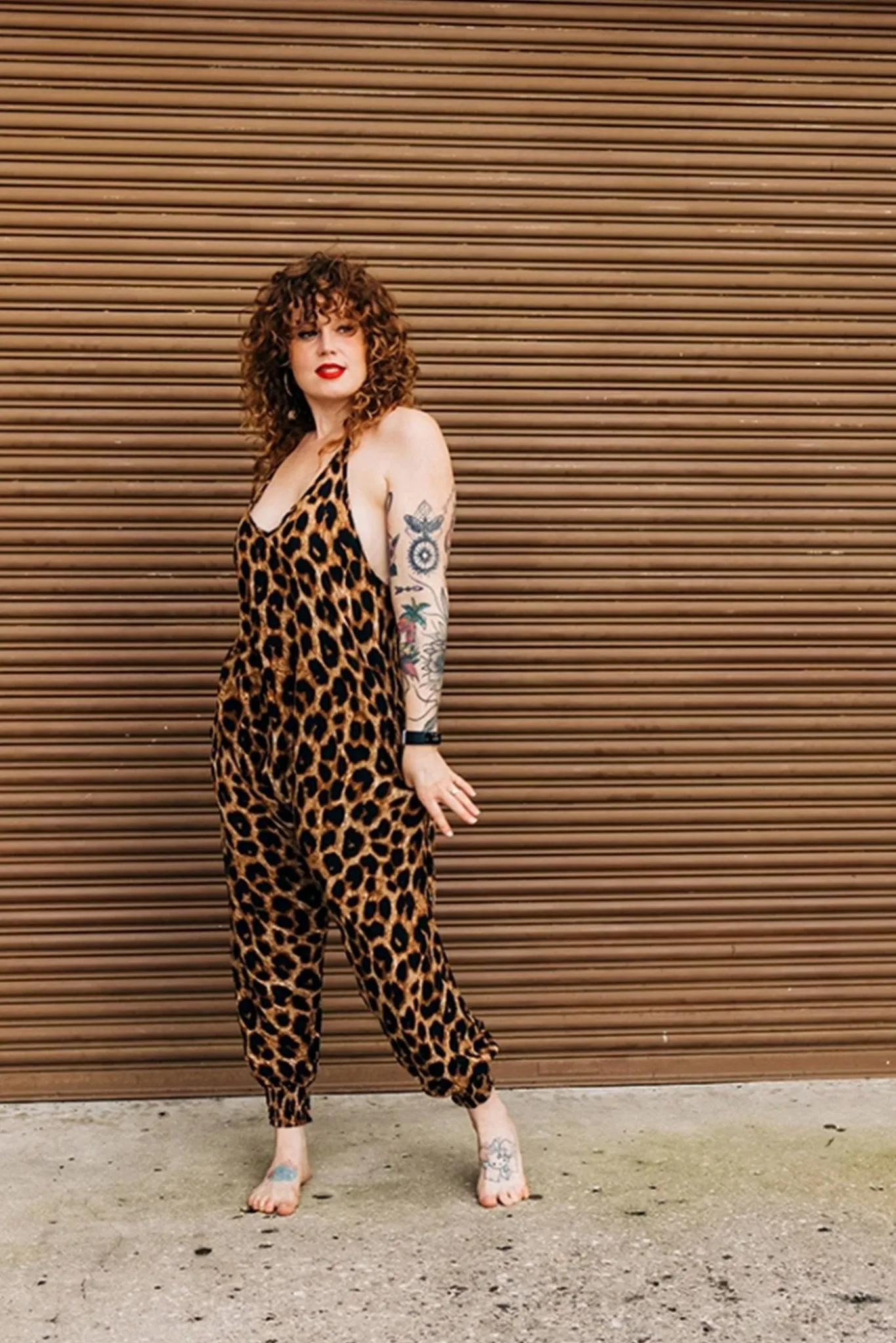 Leopard Jumpsuit