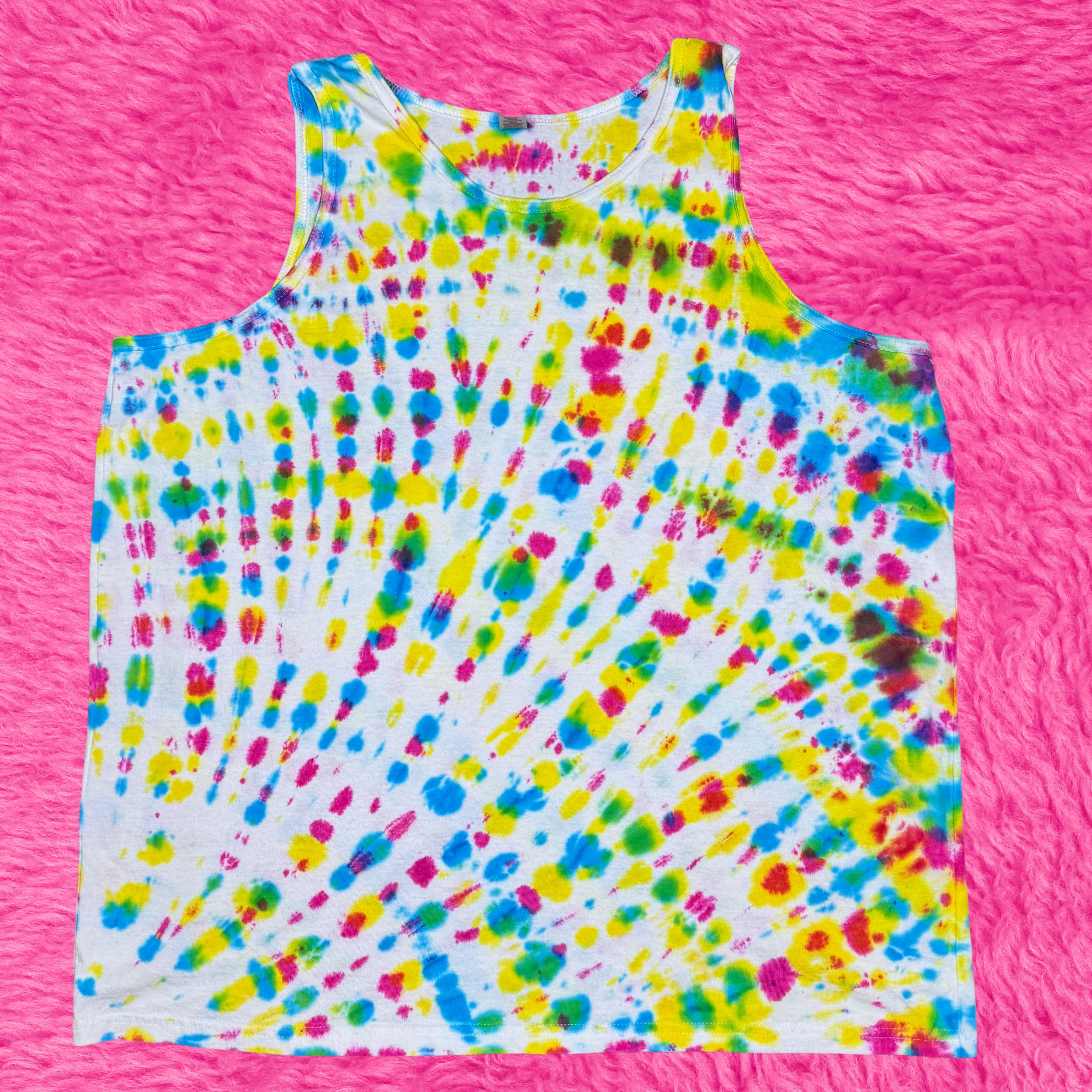 Love Yourself Tie Dye Tank Top