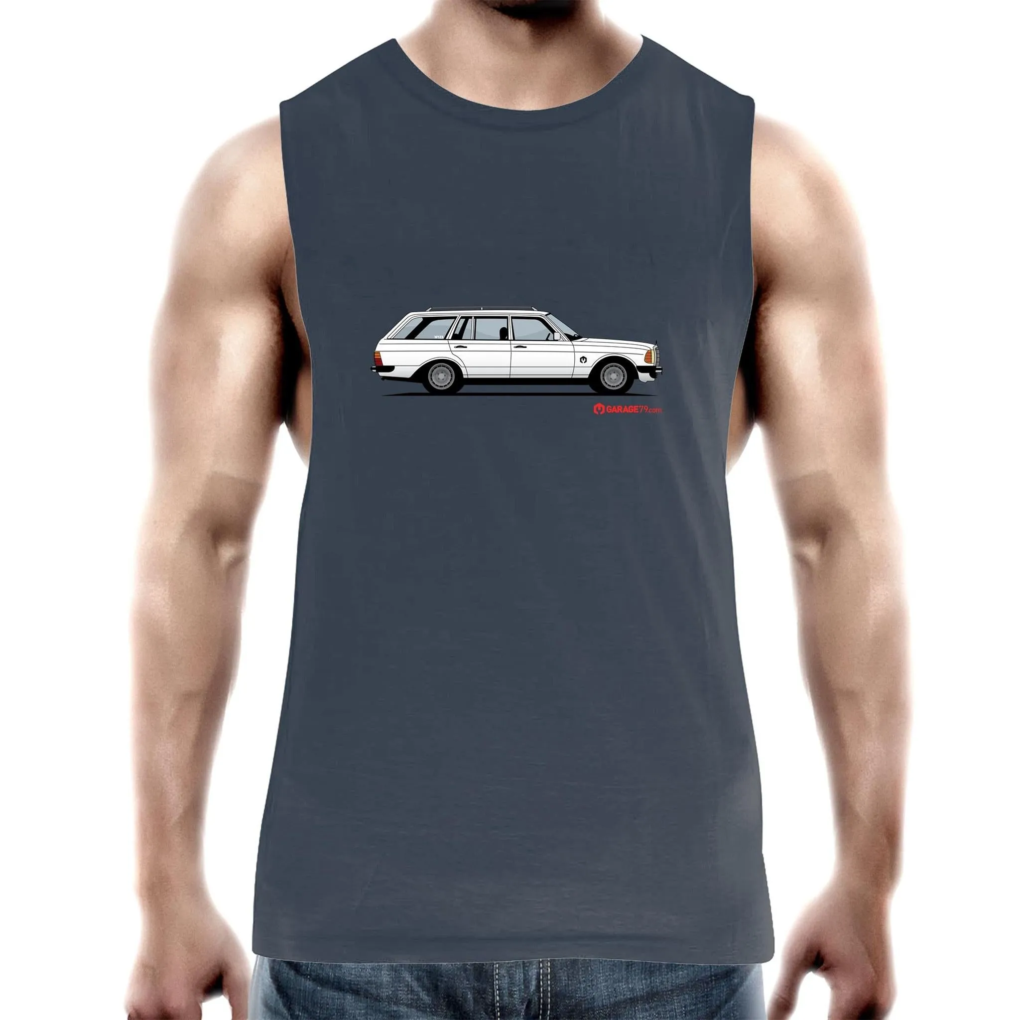 Mercedes Wagon Mens Tank Top Tee