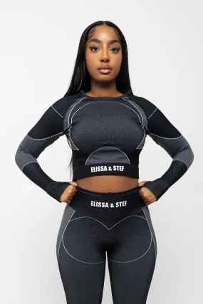 Momentum Seamless Longsleeve Crop Top