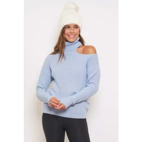 One Open Shoulder Sweater Top