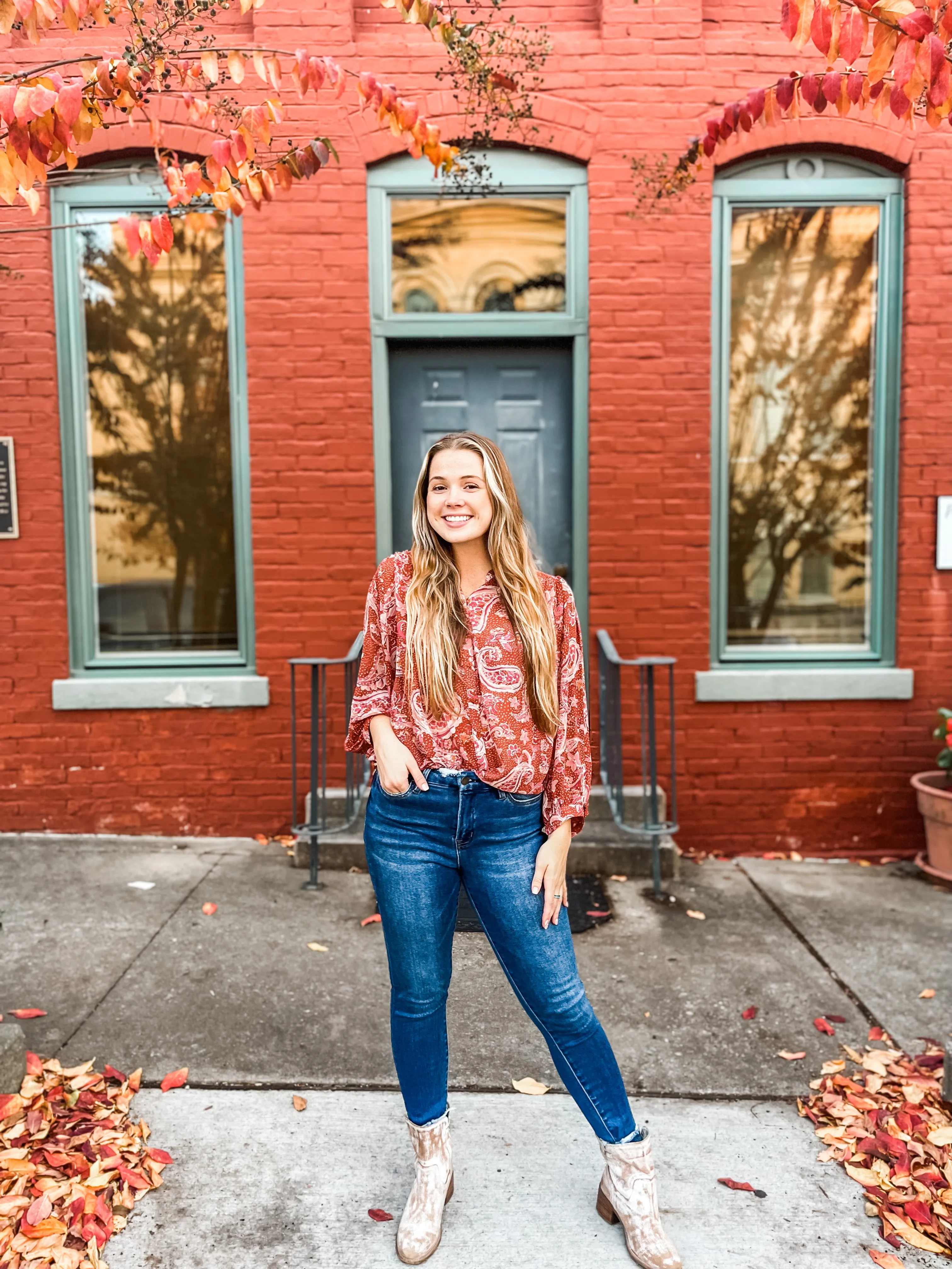 Perfectly Paisley Blouse